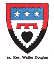 Arms of Rev Walter Douglas
