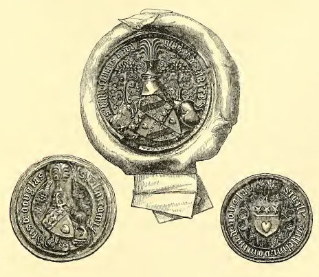 Seals of William, 1st Earl of Douglas