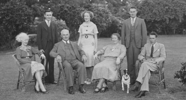 Robert Douglas with his family