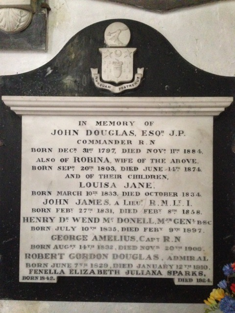memorail to John Douglas