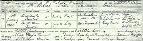 marriage ceretificate