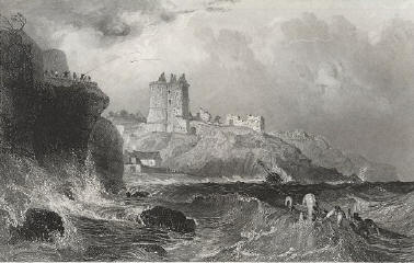 Ravenscraig Castle. Click on image to view full size.