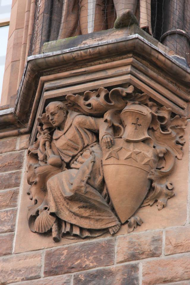 Black Douglas coat of arms