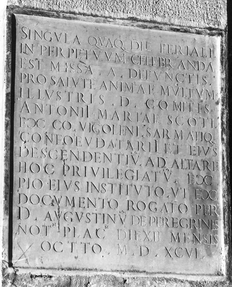 Count Maria Scotti of Vigoleno