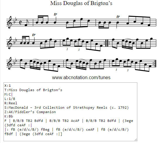 Miss Douglas of Brigton's