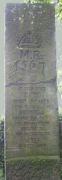 Commemorative Stone at Carberry