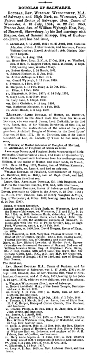 Burkes Landed gentry