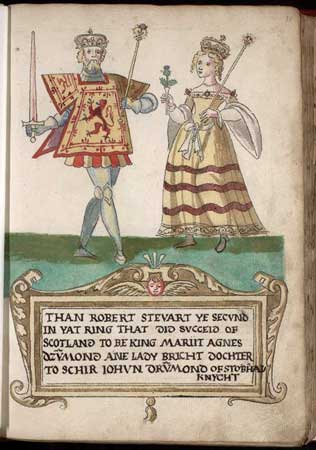 Robert III and Annabella Drummond