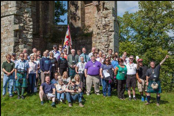 Clan gathering at Douglas Castle, 2014