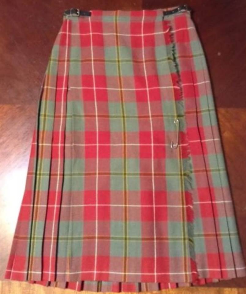 Red skirt